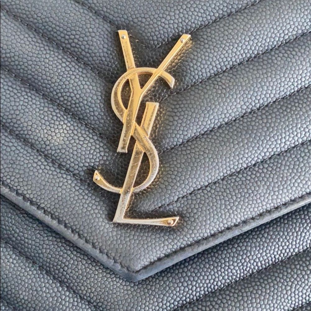 YSL WALLET ON CHAIN - Picture 4 of 10